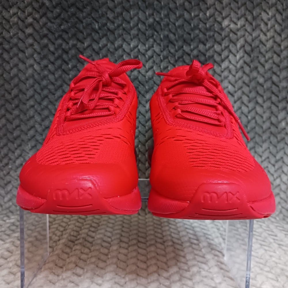 Nike Air Max 270 University Red GS Running Sneakers Shoes Size 6.5Y Women's 8 - Picture 5 of 16